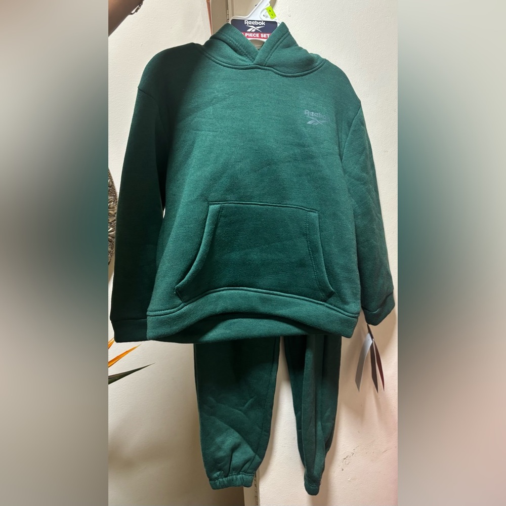 Kids Green Sweatpants by Reebok
